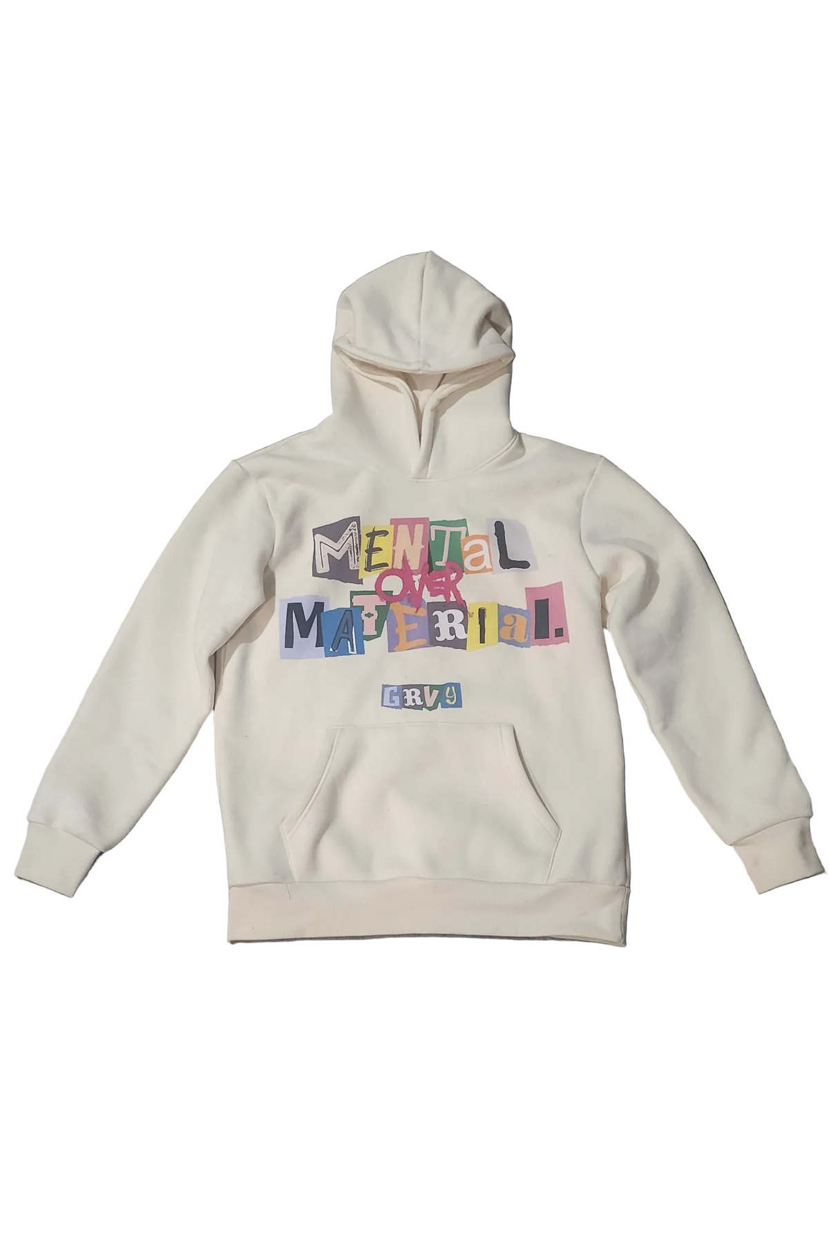 "MENTAL OVER MATERIAL" HOODIE