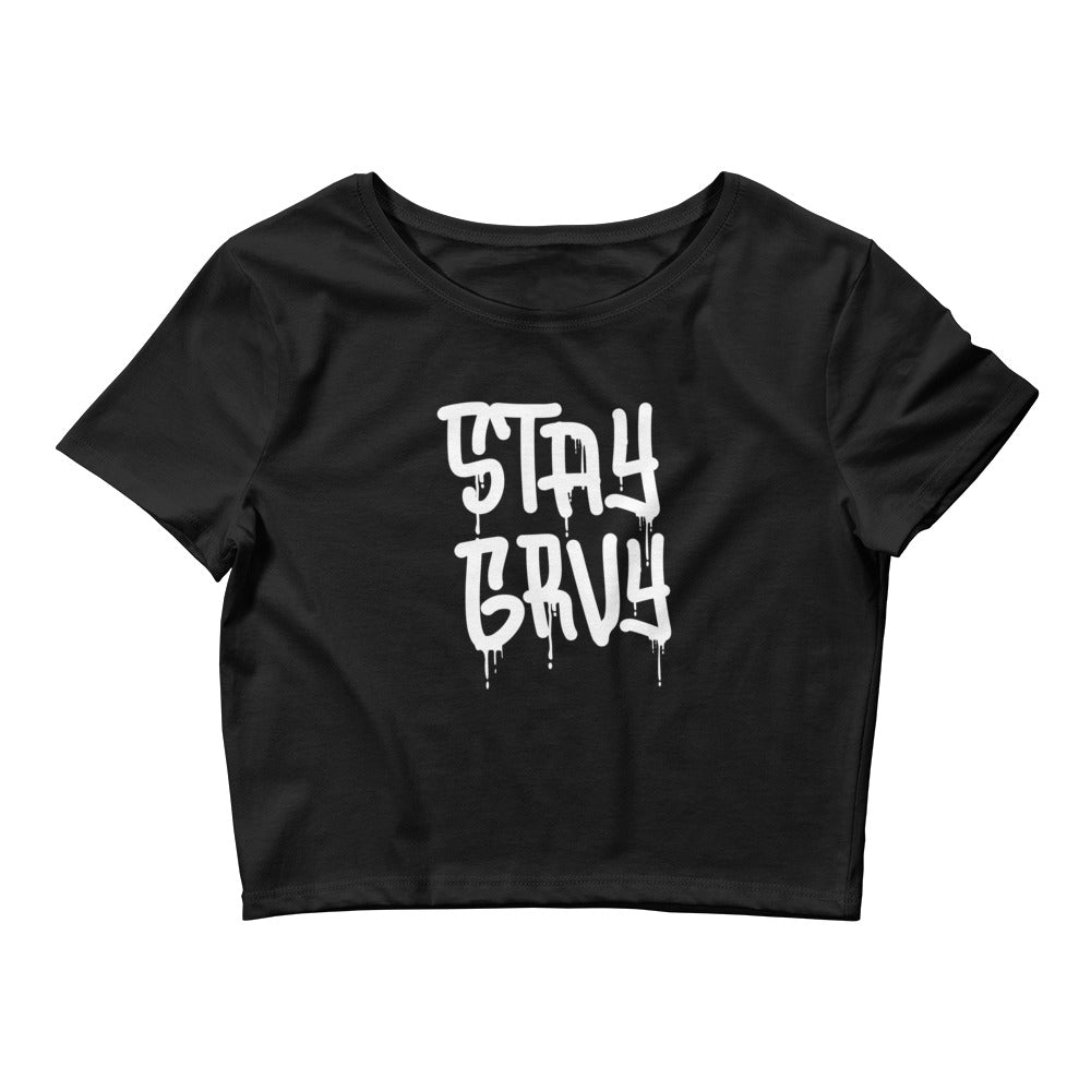 STAY GRVY 2.0 Crop T-Shirt