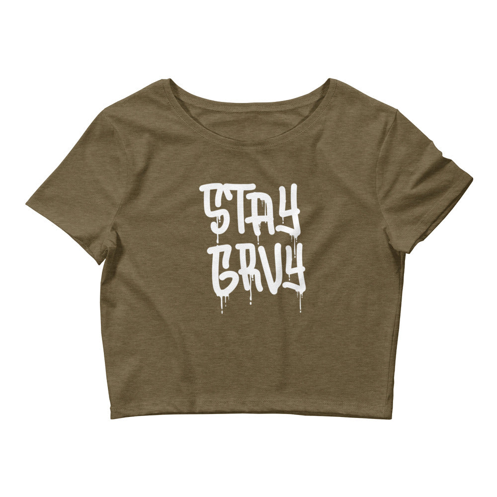 STAY GRVY 2.0 Crop T-Shirt