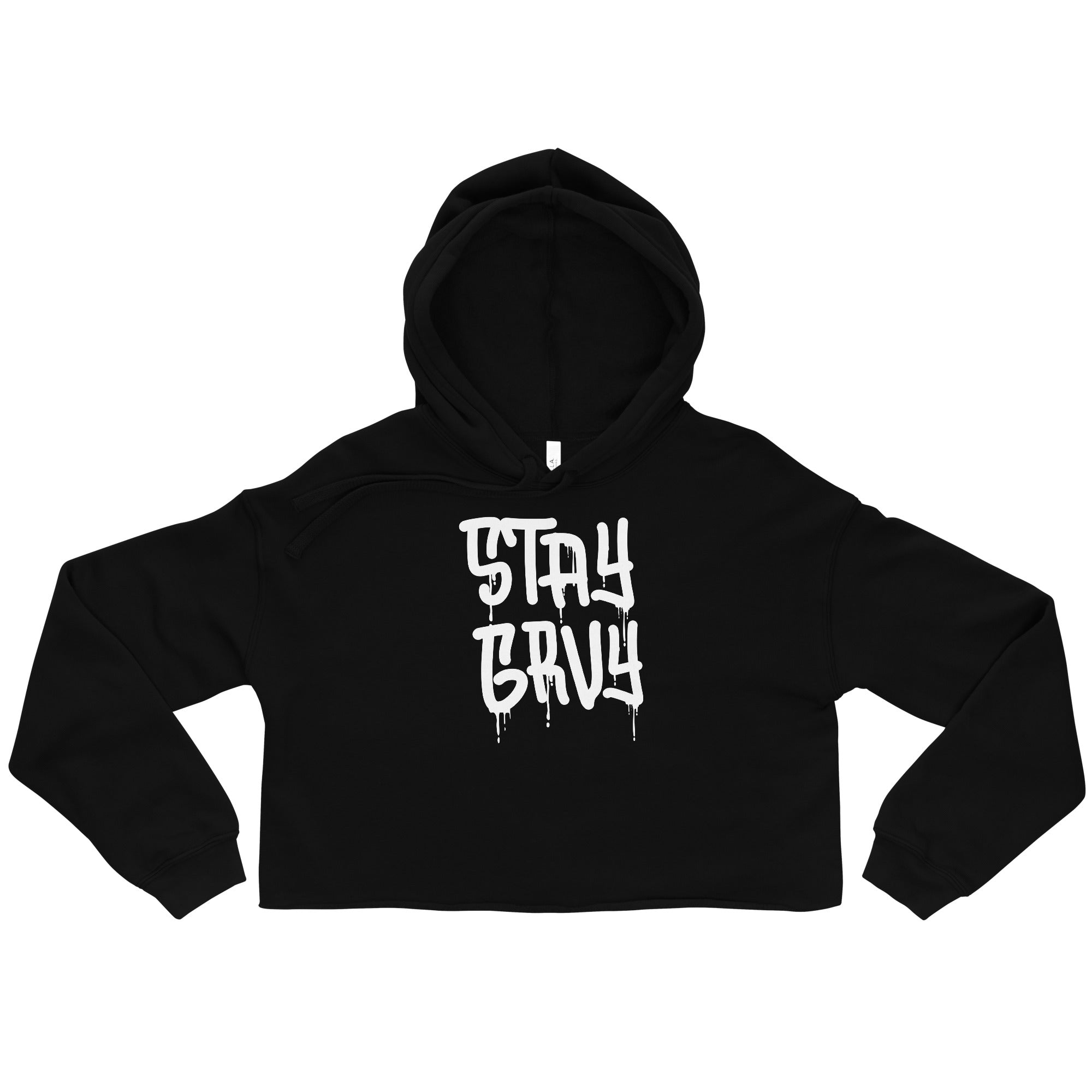 STAY GRVY 2.0 Crop Hoodie