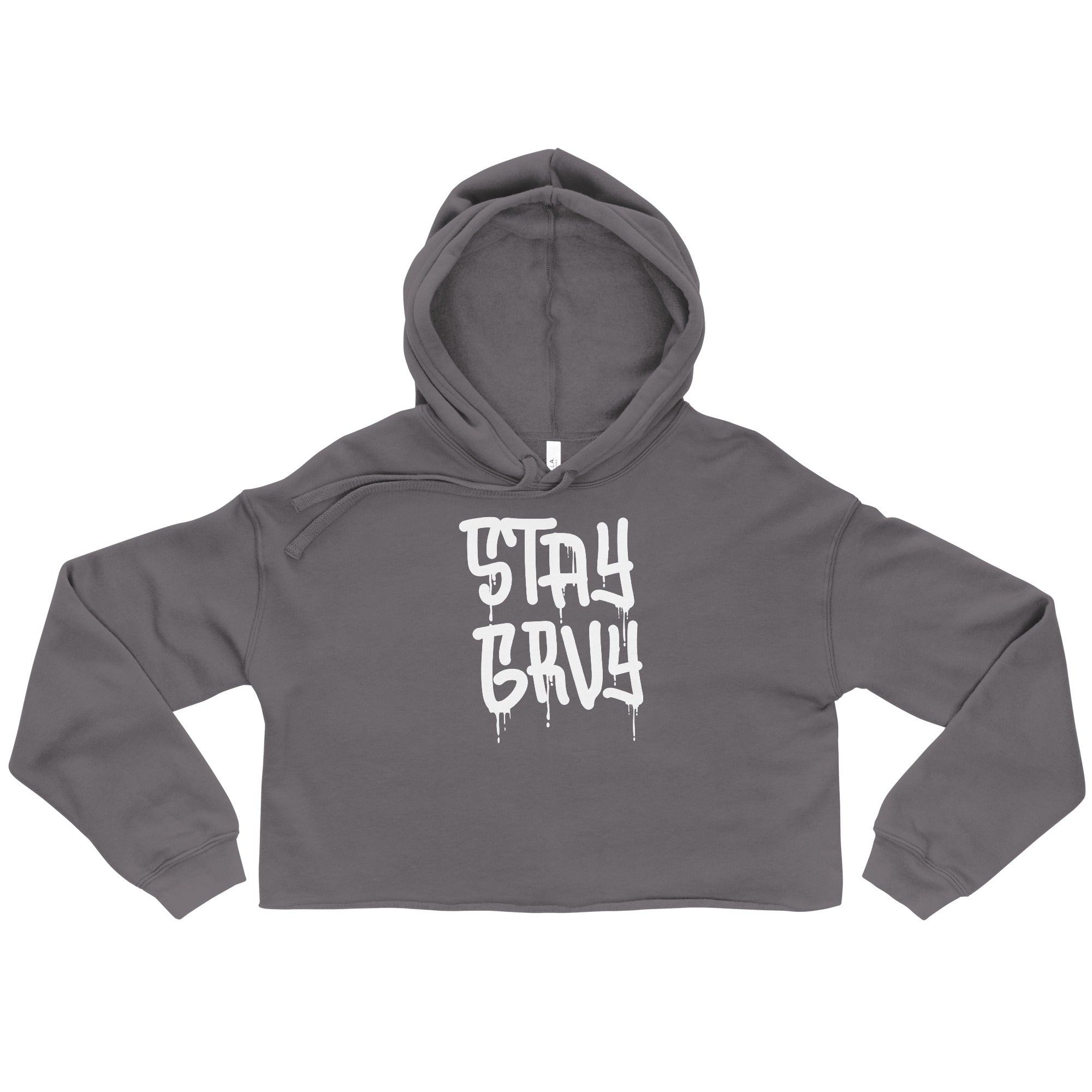 STAY GRVY 2.0 Crop Hoodie